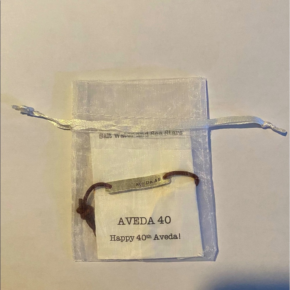 Limited addition 40th anniversary Aveda bracelet
